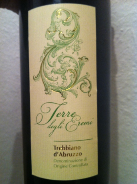 Terre degli Eremi Trebiano d'Abruzzo 2010 DOC, Cantina Tollo