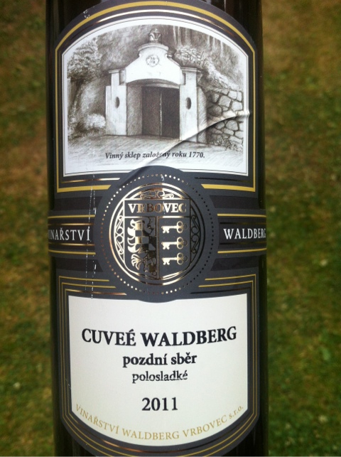 Cuvée Waldberg 2011 Pozdní sběr, Waldberg Vrbovec