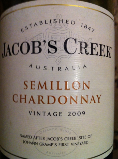 Sémillon Chardonnay 2009 South Australia, Jacob's Creek