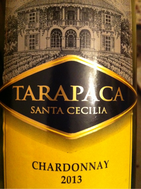 Santa Cecilia Chardonnay 2013 , Viňa Tarapaca