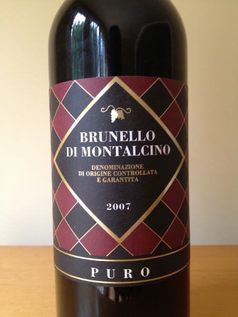 PURO, Brunello di Montalcino 2008 DOCG, Antonio Sasa