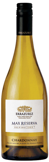 Chardonnay Max reserva 2010 Reserva, Errazuriz