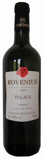Pálava 2009 Jakostní víno, Rovenius