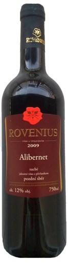 Alibernet 2009 Pozdní sběr, Rovenius