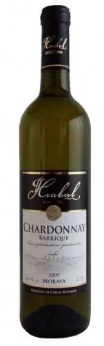 Chardonnay barrique 2009 Výběr z hroznů, Hrabal