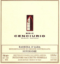 Barbera d'Alba superiore Naunda 2009 DOC, Bric Cenciurio