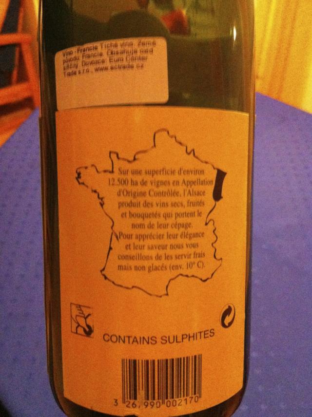 Pinot Gris 2008 AOC, Klipfel Eugene