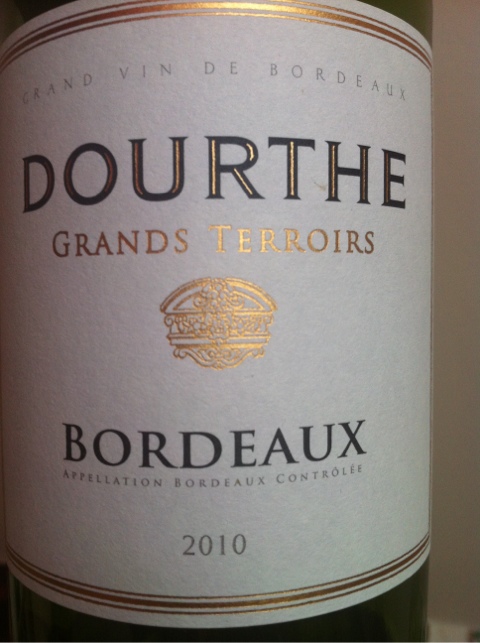 Grands Terroirs Bordeaux 2010 AOC, Dourthe