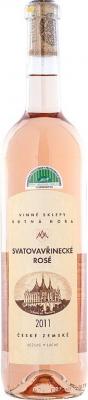 Rose Svatovavřinecké zemské víno  2011  , Vinné sklepy Kutná Hora