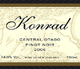 Konrad Central Otago Pinot Noir  2006 Central Otago, Konrad