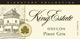 King Estate Signature Collection Pinot Gris  2007 Willamette Valley, King Estate