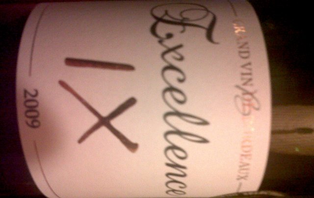 Excellence IX 0 Premières Côtes de Bordeaux, Blaye Cotes de Bordeaux