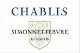 Simonnet-Febvre Chablis  2009 Chablis, Simonnet-Febvre
